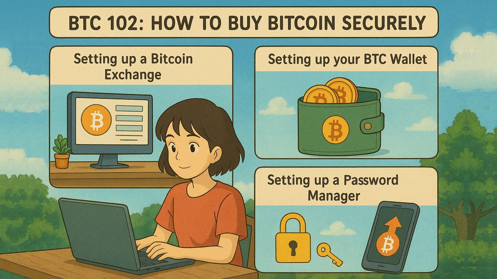 Cover preview for BTC 102: How to Buy Bitcoin Securely